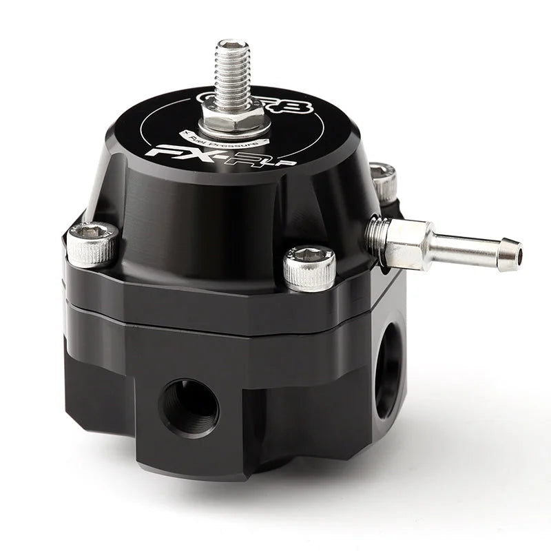 GFB FX-R Low Pressure Fuel Regulator w/6AN Ports - Main Product View