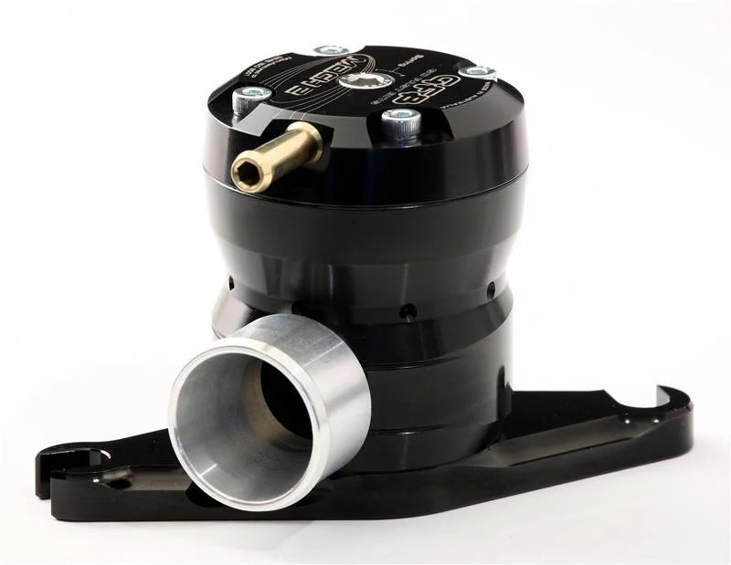 GFB Mach 2 TMS Recirculating Diverter Valve - Subaru 99-00 WRX/STi/B4 Legacy / 98-04 GT/XT Forester - Side View