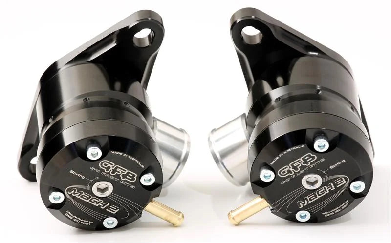 GFB Mach 2 TMS Recirculating Diverter Valves - Nissan GT-R (R35) 2 Valves Included - Side View