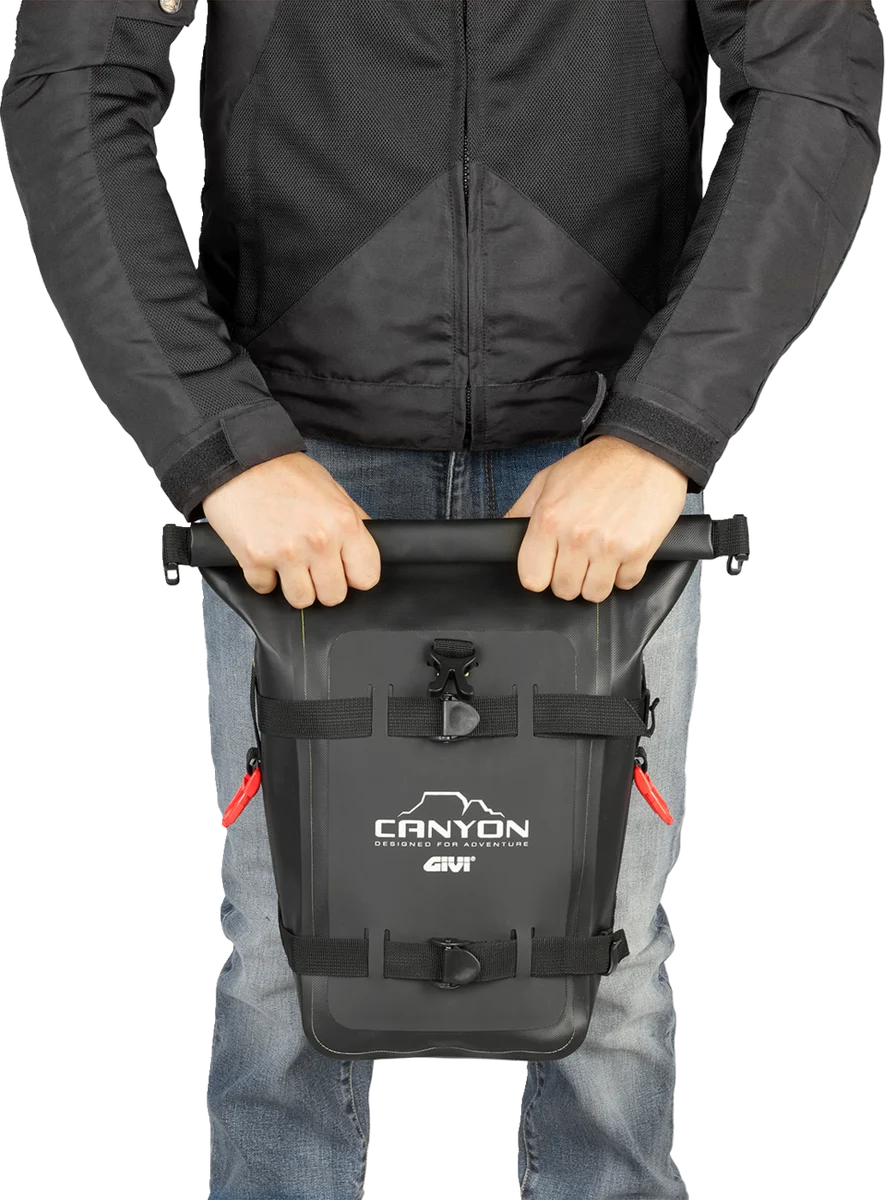 GIVI Cargo Bag - 8 Liter - Back View
