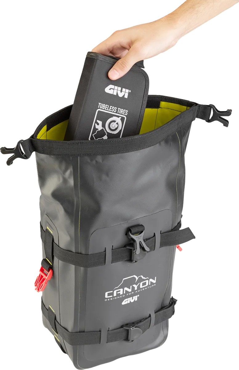 GIVI Cargo Bag - 8 Liter - Installation View