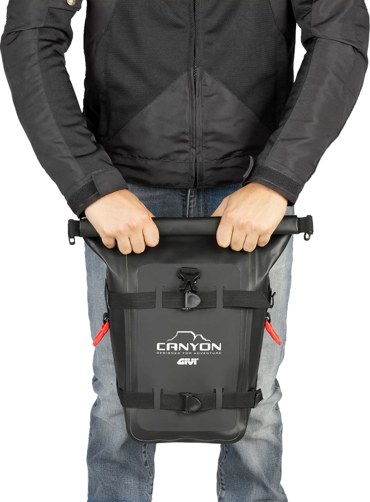 GIVI Cargo Bag - 8 Liter GRT722 - Back View