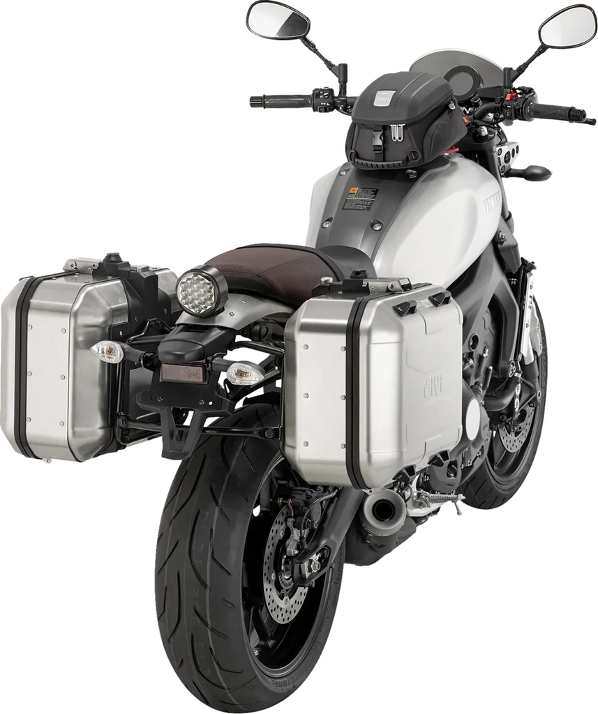 GIVI Dolomiti Case - 30L - Silver - Back View