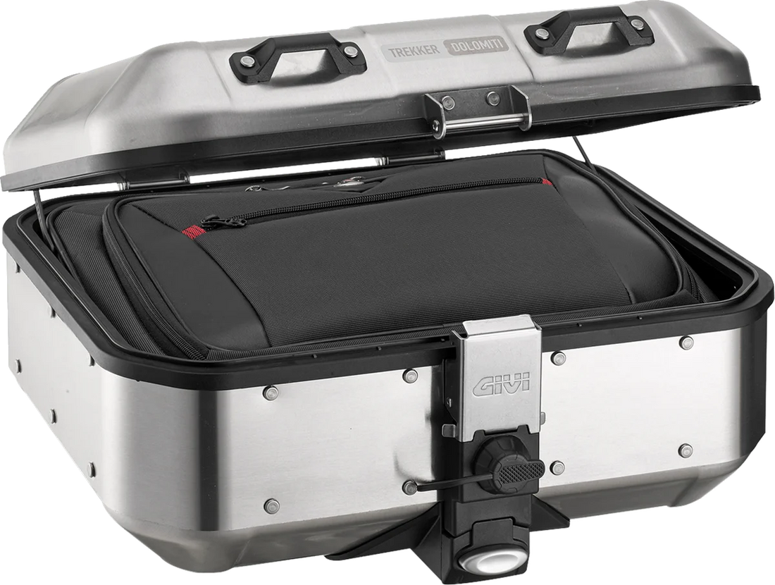 GIVI Dolomiti Case - 30L - Silver - Installation View
