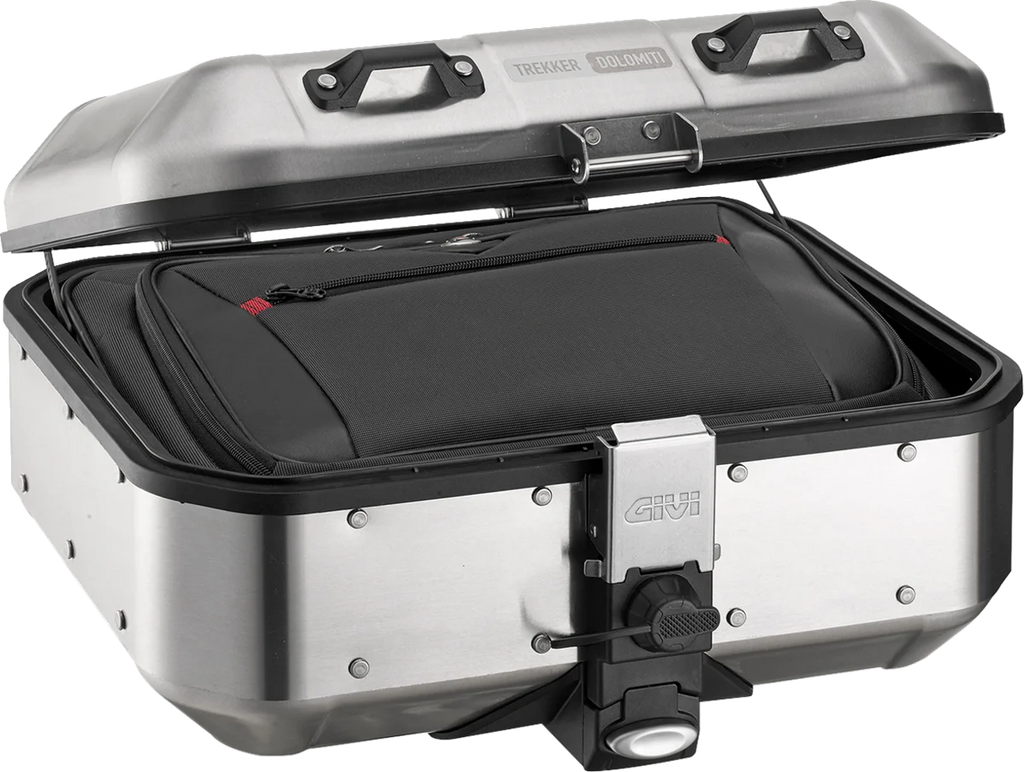 GIVI Dolomiti Case - 30L - Silver - Installation View