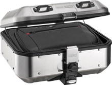 Load image into Gallery viewer, GIVI Dolomiti Case - 30L - Silver - Installation View