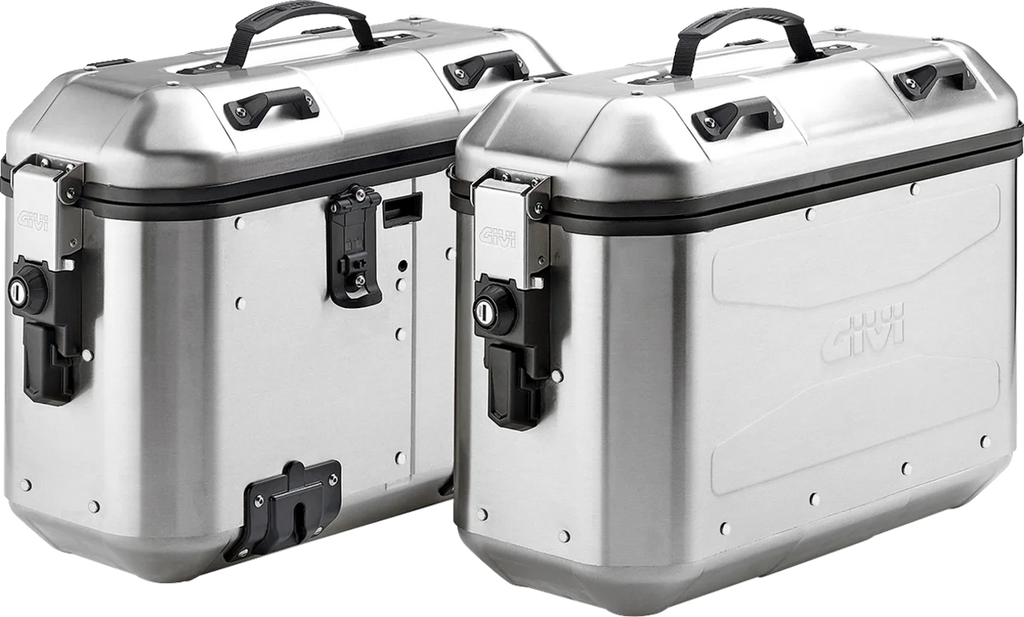 GIVI Dolomiti Monokey Side Cases - 36L - Silver - Main Product View