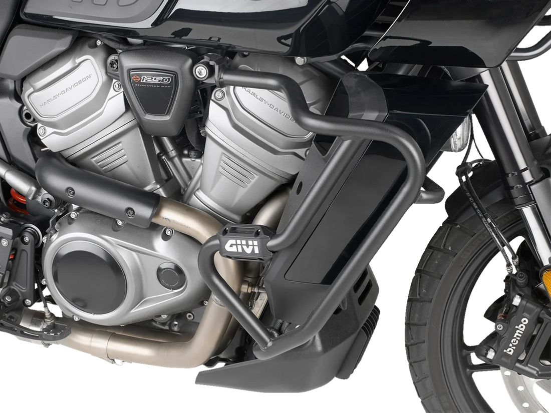 GIVI Engine Guards TN8400 fits Harley-Davidson Pan America 1250 - Back View