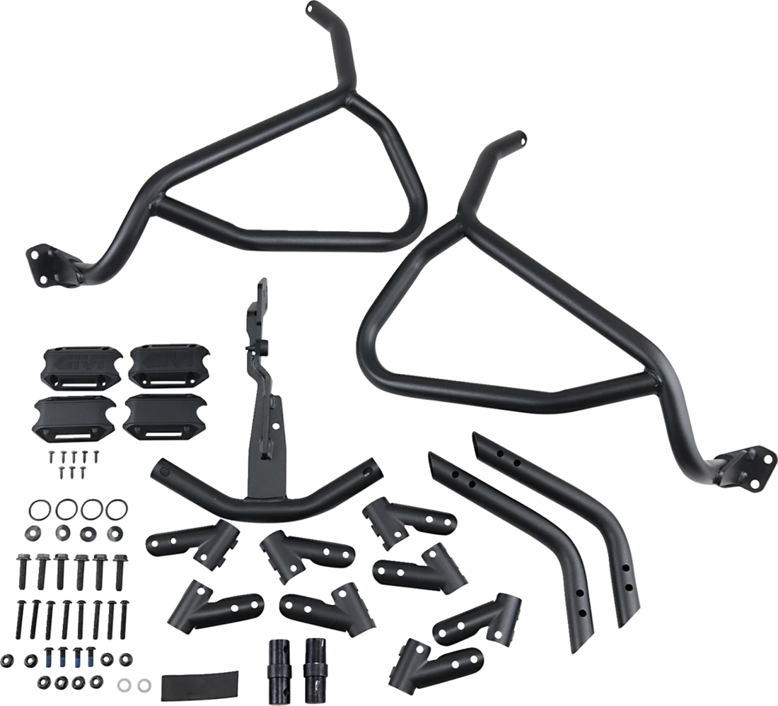 GIVI Engine Guards - Upper TNH1144 fits Honda CRF Africa Twin - Side View