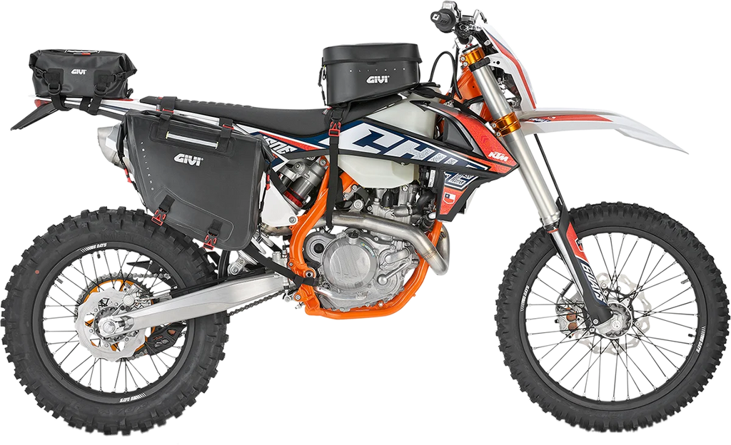 GIVI Gravel-T Saddlebags - 15L - Back View