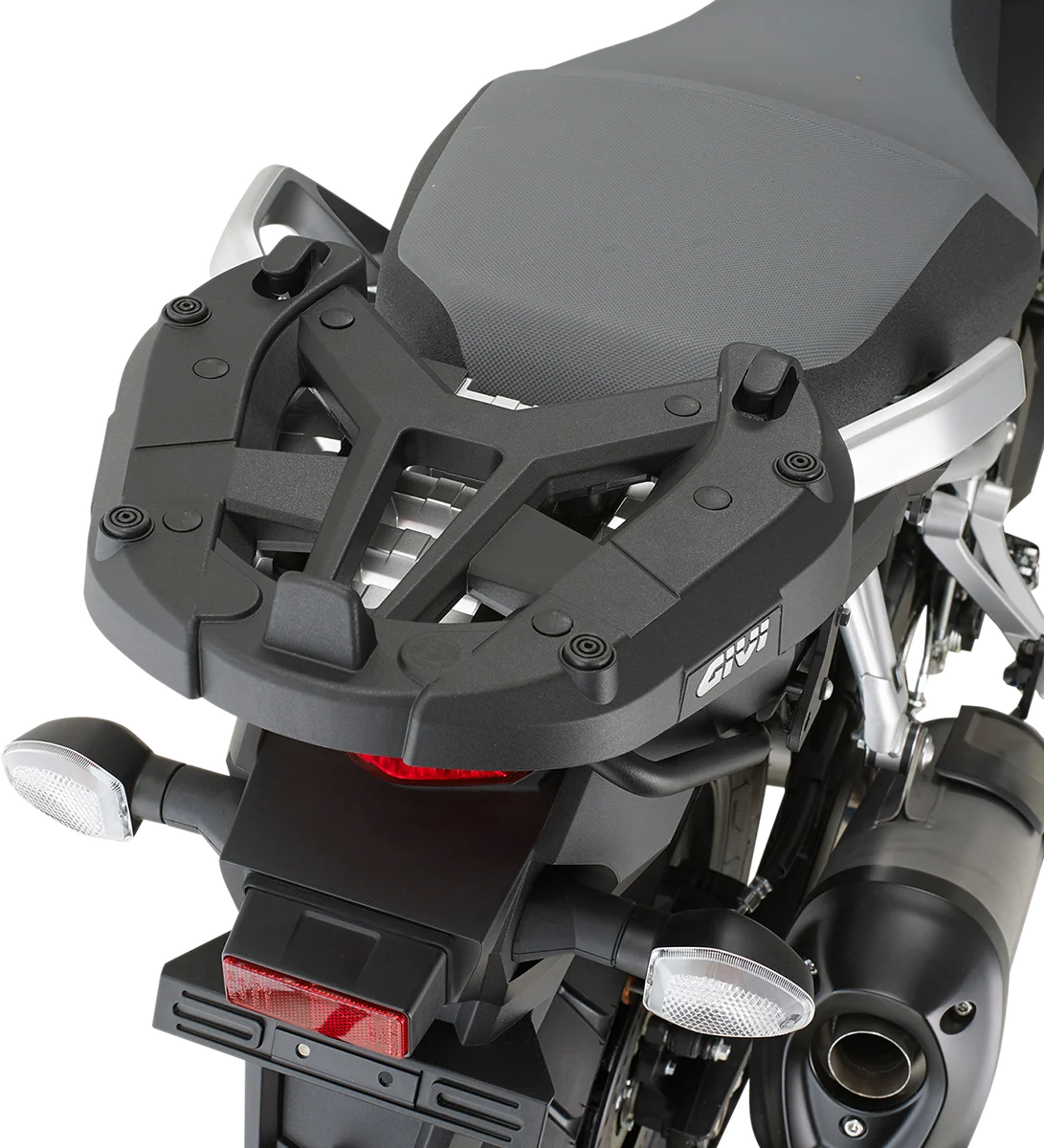 GIVI Mounting Bracket - Rear Rack - SR3105 fits Suzuki V-Storm 1000 - Installation View