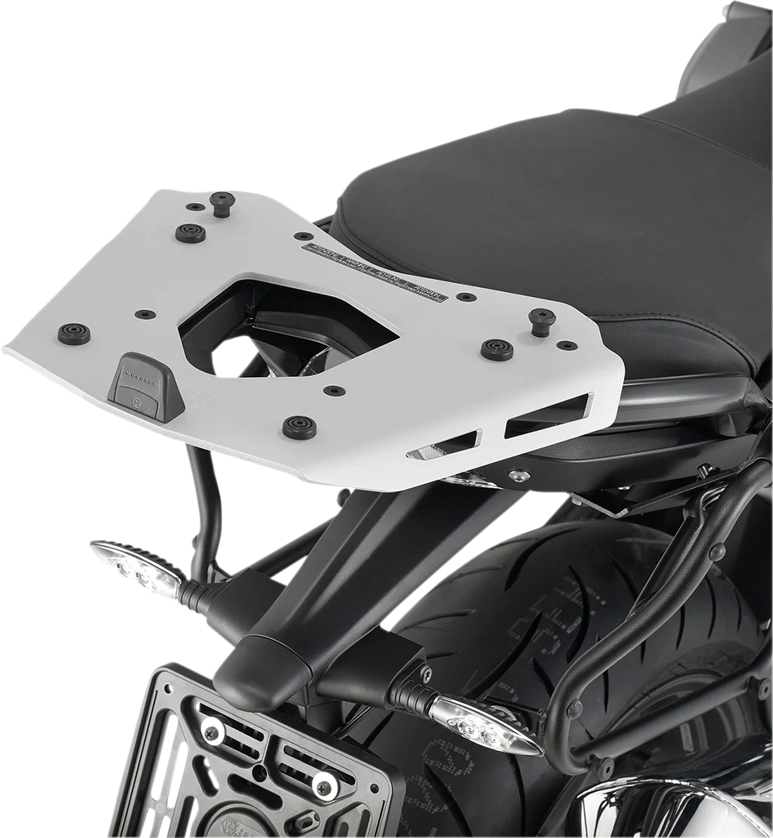 GIVI Mounting Bracket - Rear Rack - SRA5117 fits BMW R 1200R / R 1200RS - Side View