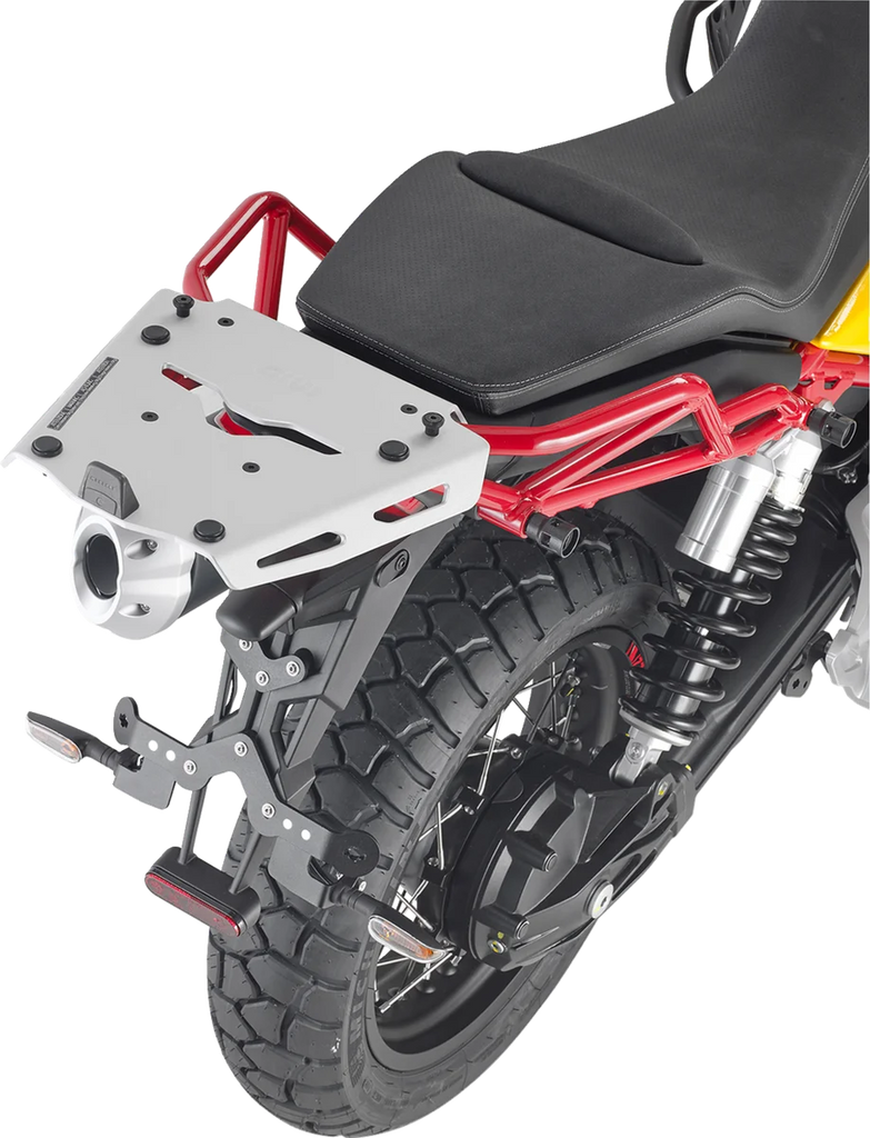 GIVI Mounting Bracket - Rear Rack - SRA8203 fits Moto Guzzi V85 TT - Side View