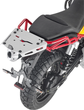 Load image into Gallery viewer, GIVI Mounting Bracket - Rear Rack - SRA8203 fits Moto Guzzi V85 TT - Side View