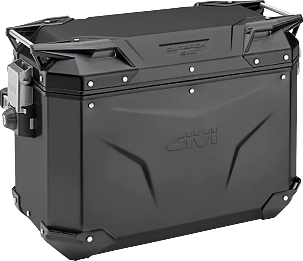GIVI Outback Evo Side Case - Left - 48 Liter - Black OBKE48BLA - Main Product View