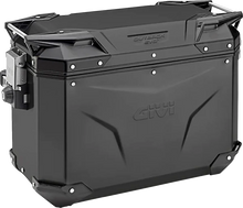 Load image into Gallery viewer, GIVI Outback Evo Side Case - Left - 48 Liter - Black OBKE48BLA - Main Product View