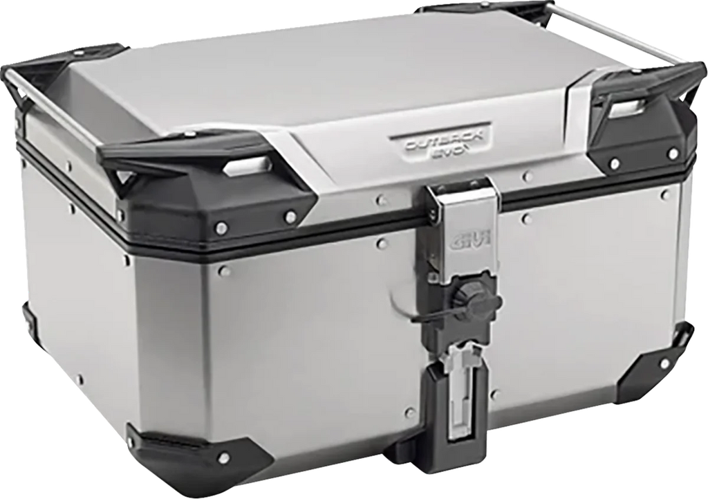 GIVI Outback Evo Top Case - 58 Liter - Silver OBKE58AA - Main Product View