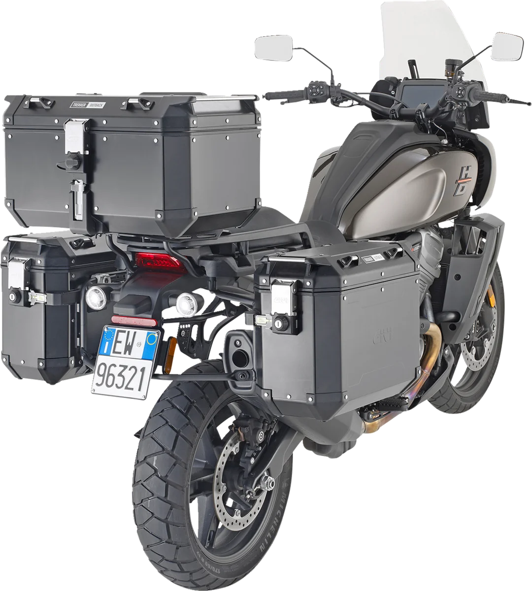GIVI Outback Racks PLO8400CAM fits 2021-2022 Pan America 1250 - Installation View