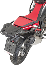 Load image into Gallery viewer, GIVI Rear Rack 1179FZ fits Honda CRF1100L - Back View