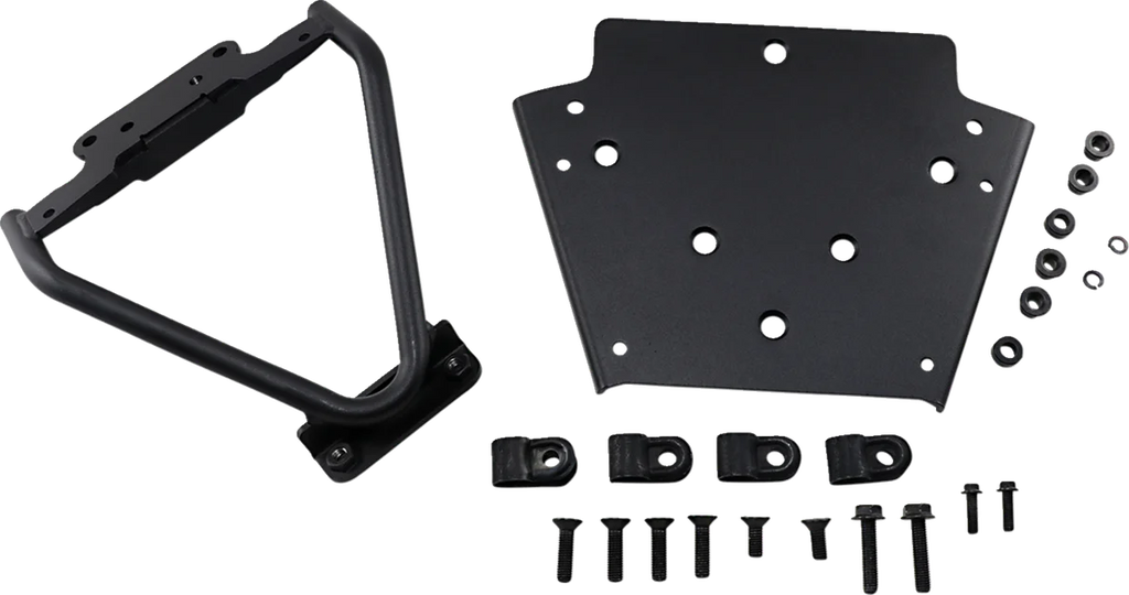 GIVI Rear Rack SRA3117 fits 2020 V-Strom 1050 - Installation View