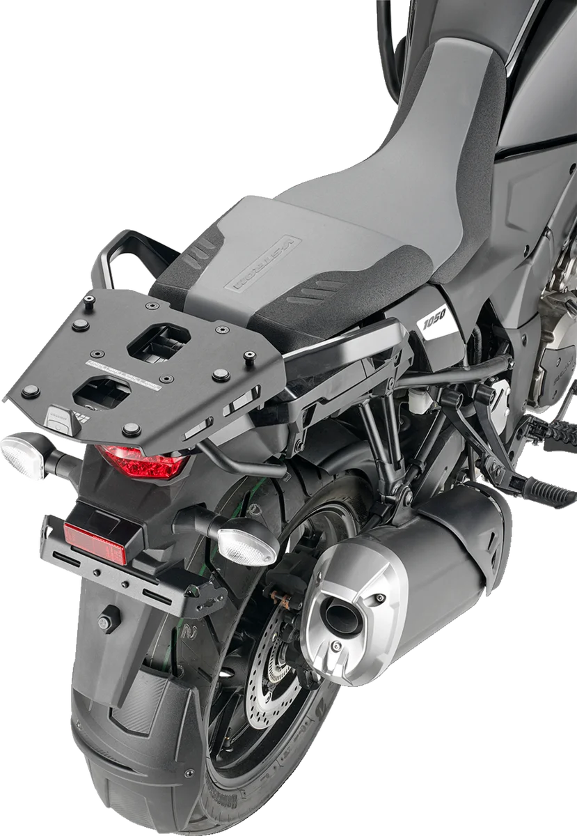 GIVI Rear Rack SRA3117 fits 2020 V-Strom 1050 - Back View