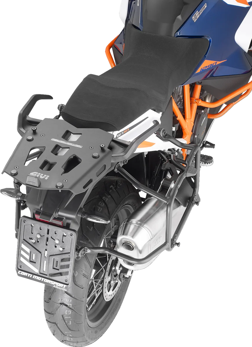 GIVI Rear Rack SRA7713 fits 2021-2022 KTM 1290 SA - Back View