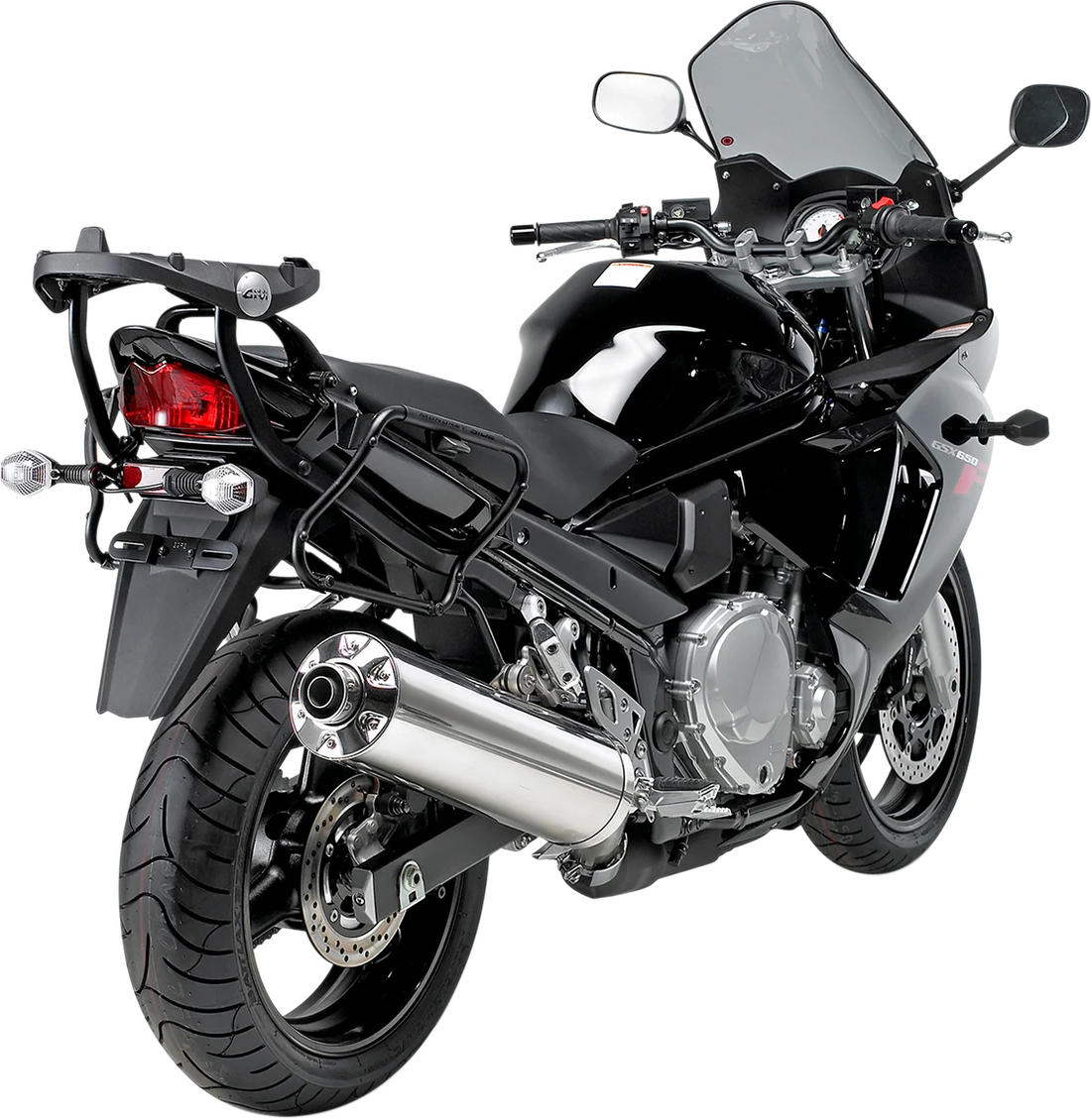 GIVI Side Arms - Rear Rack 539FZ fits Suzuki GSX / GSF - Back View