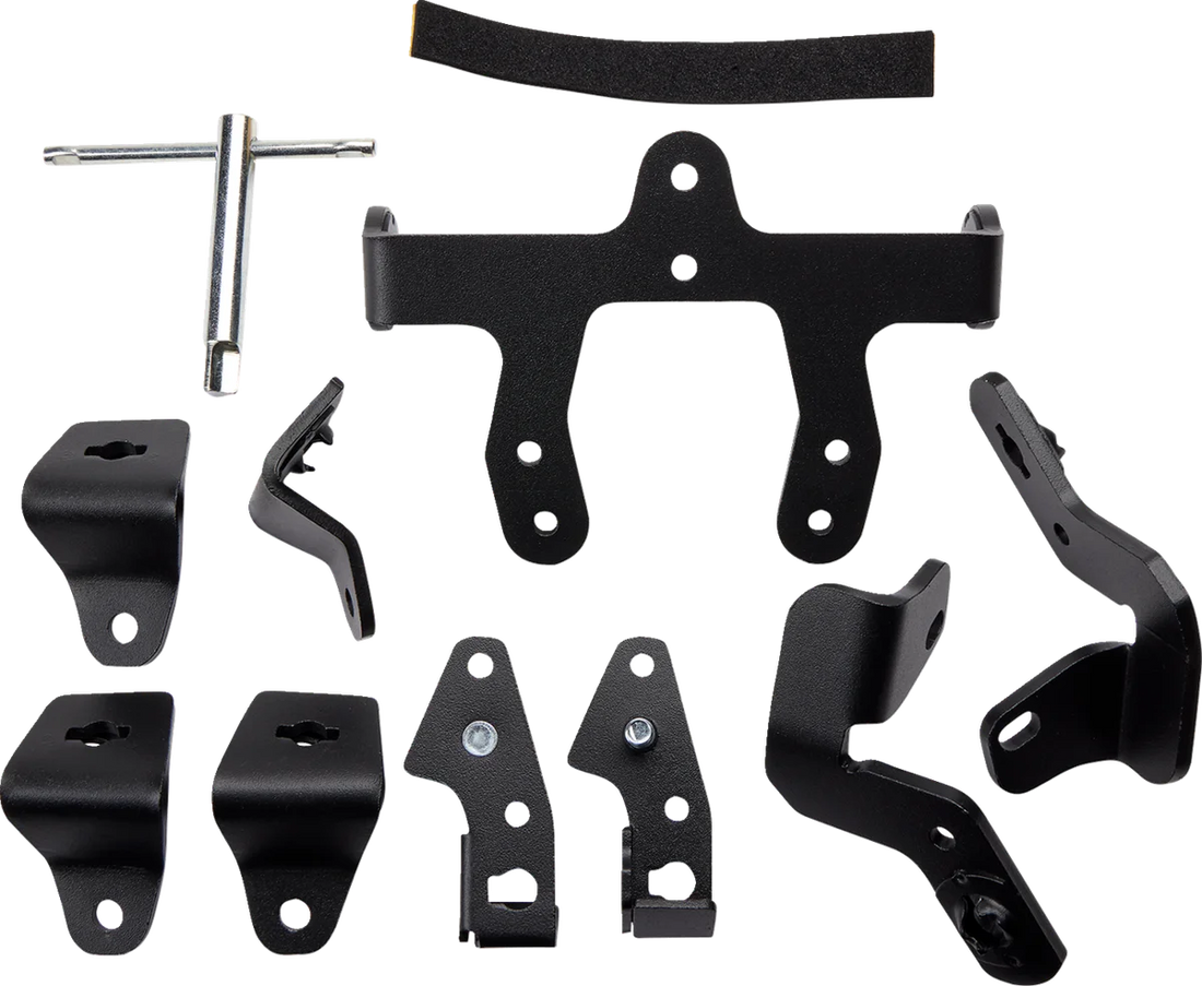 GIVI Side Case Mount PLR5127 fits BMW - Side View