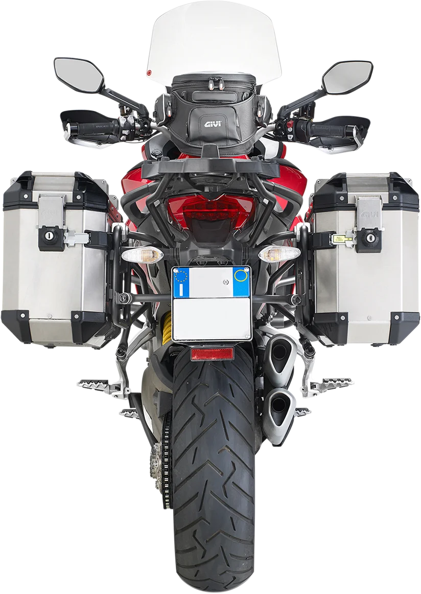 GIVI Sidecase - HW PLR7406CAMKIT fits MSTRADA - Side View