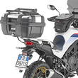 Load image into Gallery viewer, GIVI Specific Rear Rack - SR1201 fits Honda Transalp XL 750 - Side View