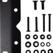 Load image into Gallery viewer, GIVI Specific Rear Rack - SRA5108B fits BMW R 1200 GS - Side View