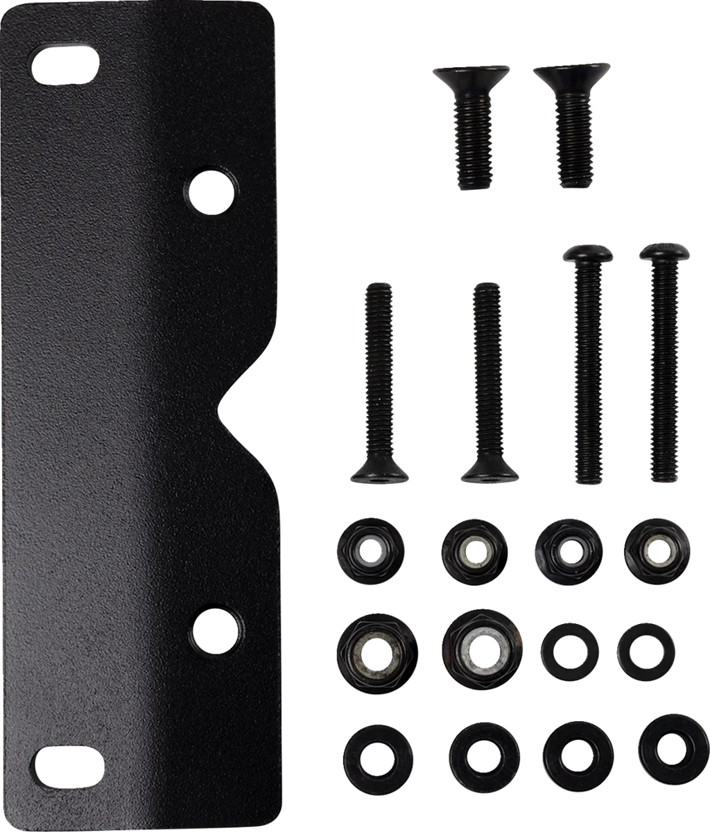 GIVI Specific Rear Rack - SRA5108B fits BMW R 1200 GS - Side View