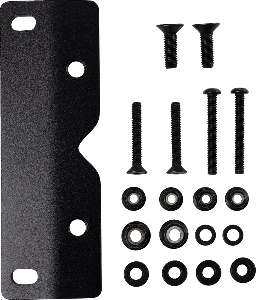 GIVI Specific Rear Rack - SRA5108B fits BMW R 1200 GS - Side View