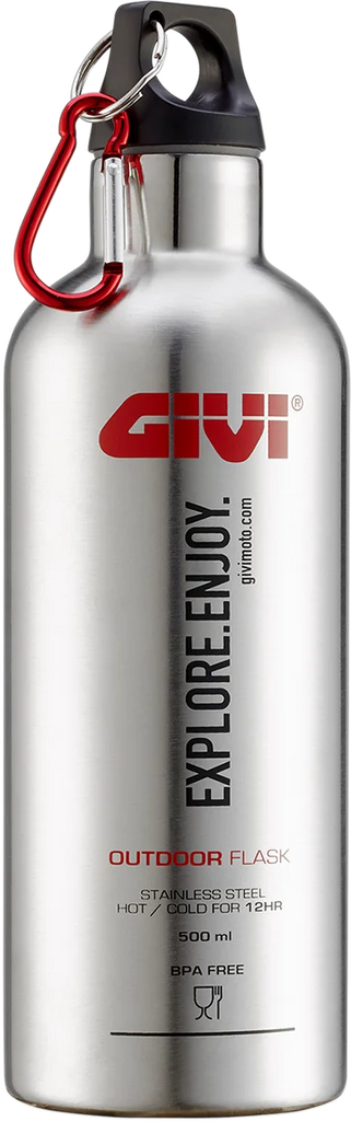GIVI Stainless Steel Thermal Flask - Main Product View