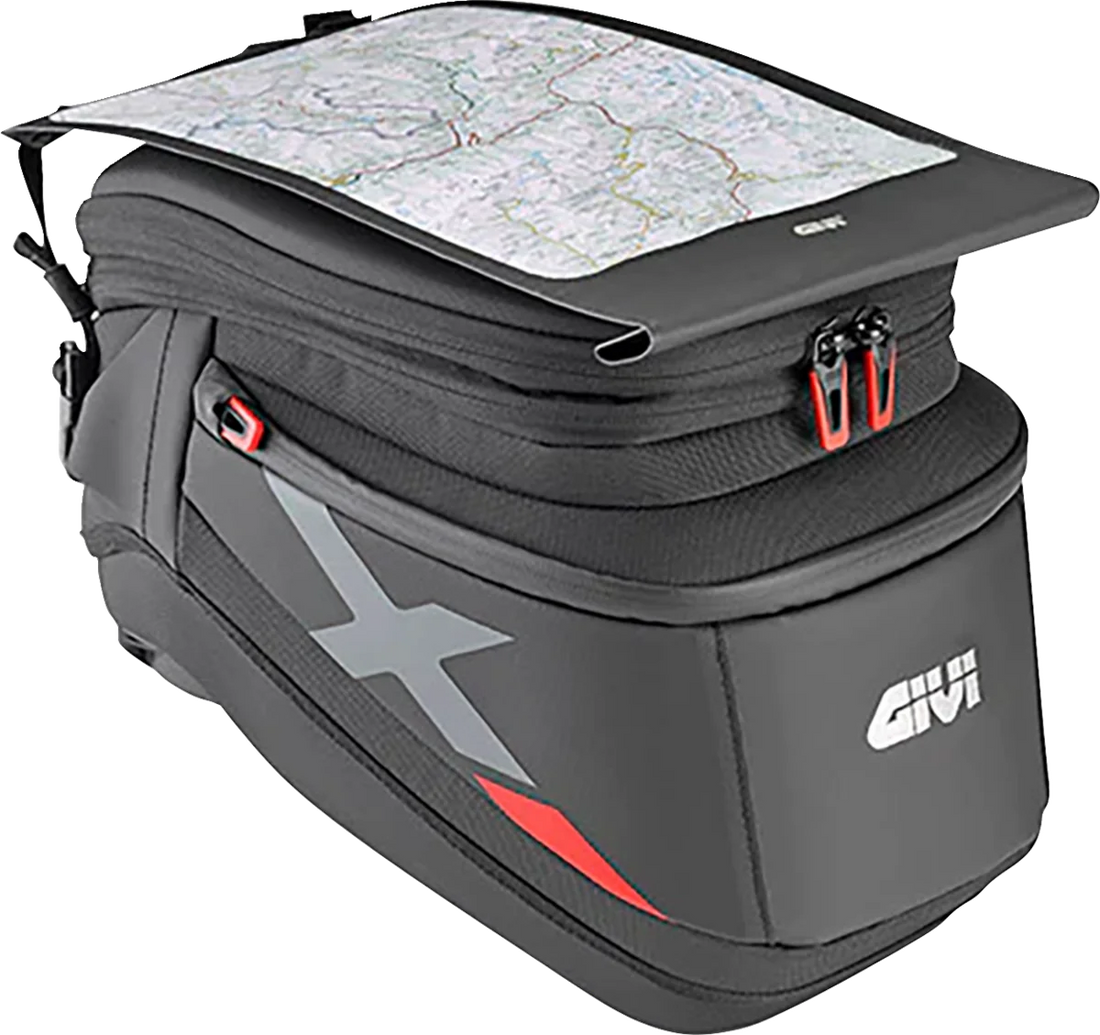 GIVI Tanklock Tank Bag - 18 Liter XL05 fits Honda / Kawasaki - Installation View