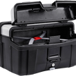 Load image into Gallery viewer, GIVI Trekker Side or Top Case - Silver - 46 Liter TRK46NA - Back View