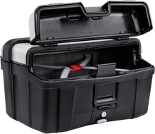 Load image into Gallery viewer, GIVI Trekker Side or Top Case - Silver - 46 Liter TRK46NA - Back View