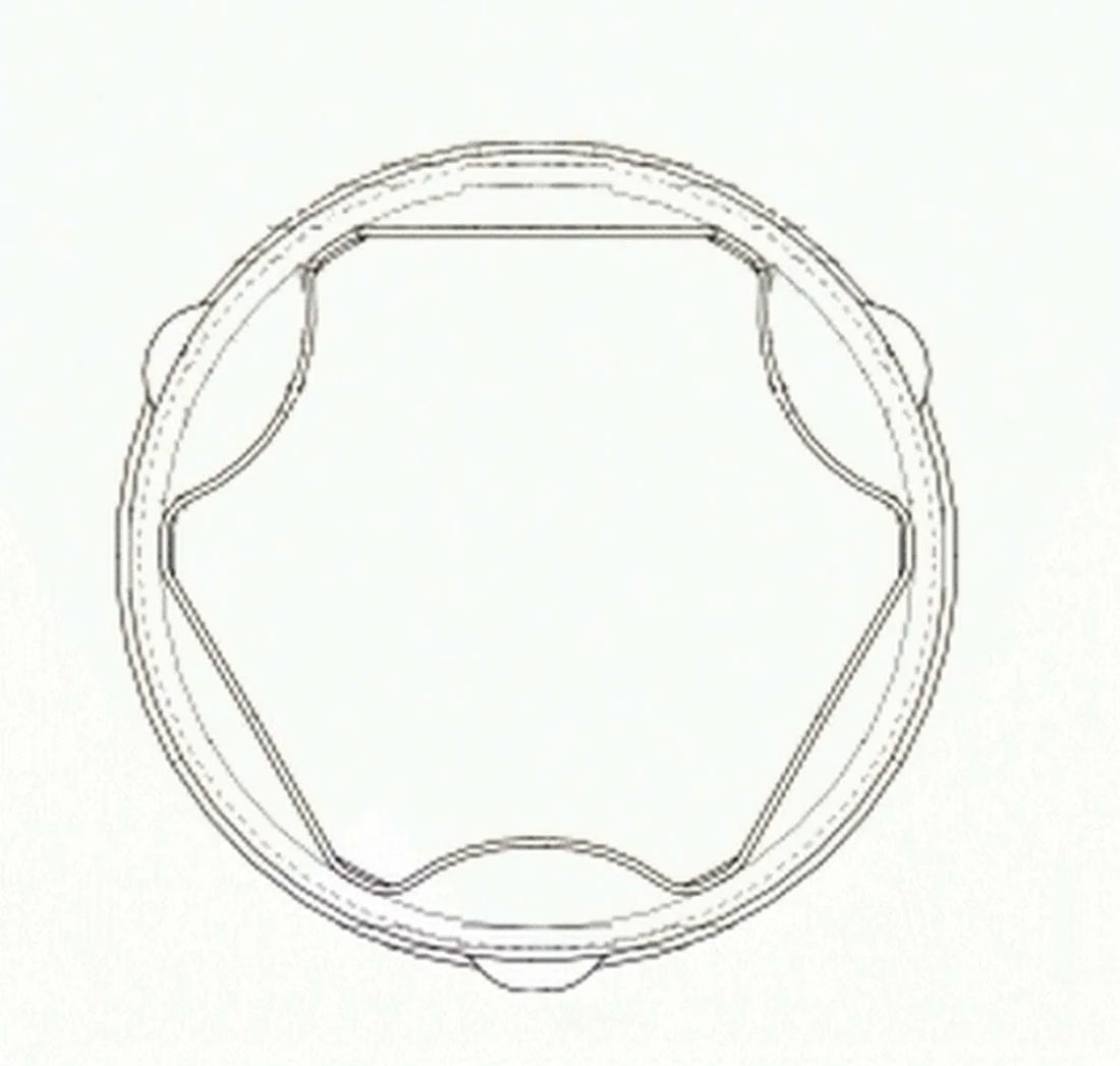GKN Loebro C.V. Boot Kit 304 965 fits 2008-2011 Saab 9-3 / 9-3X - Detail View