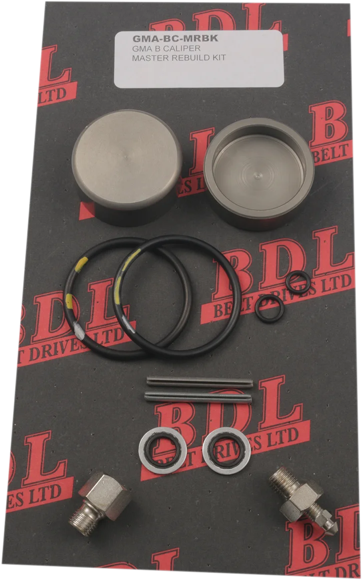 GMA Engineering Caliper Rebuild Kit - "B" Caliper GMA-BC-MRBK - Side View