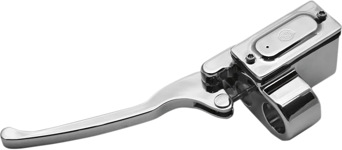 GMA Engineering Clutch Master Cylinder - 9/16" - Black GMA-HC-4-B - Side View