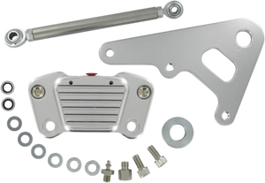GMA Engineering Rear Caliper - 10" Rotor - Clear Anodized GMA-R10 - Main Product View