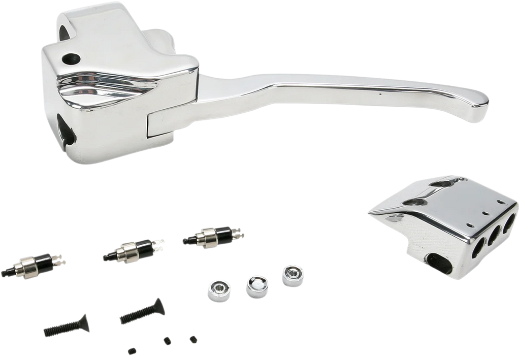 GMA EngineeringClutch Control Lever - PolishedGMA-MC-4-P - Side View