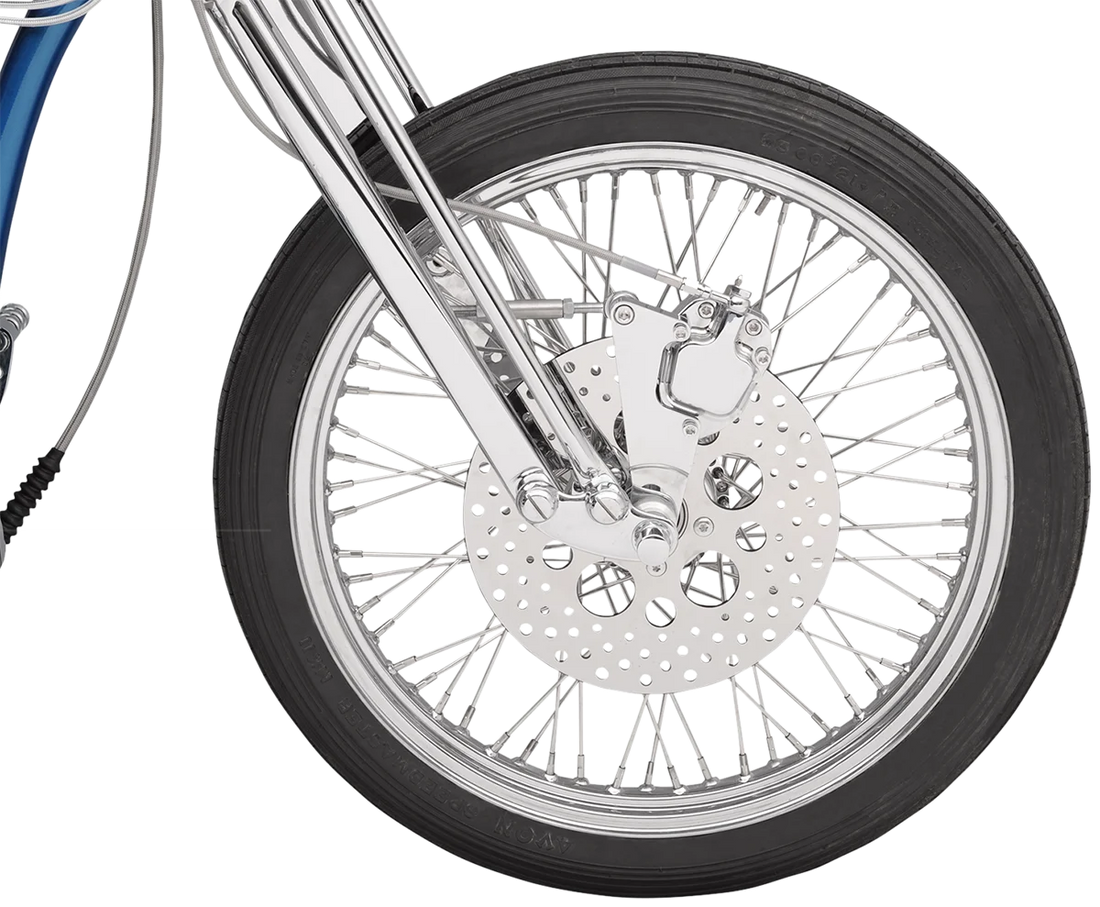 GMA EngineeringFront Caliper - Springers - Smooth ChromeGMA-200PSC - Side View