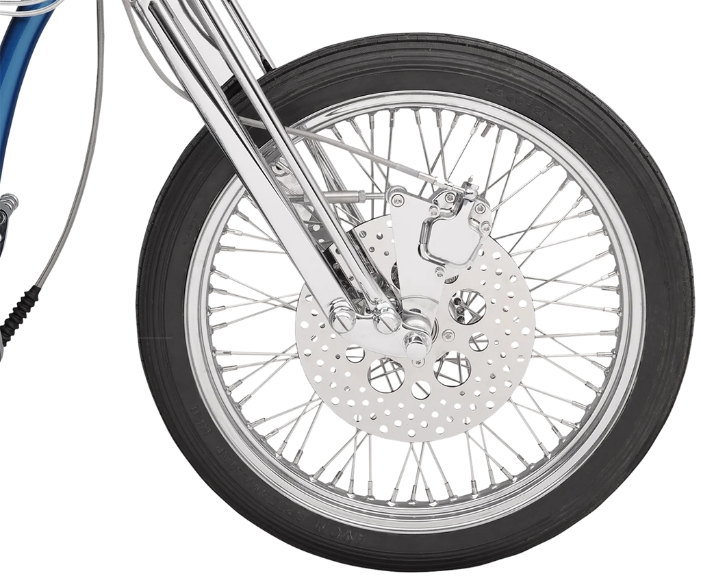 GMA EngineeringFront Caliper - Springers - Smooth ChromeGMA-200PSC - Side View