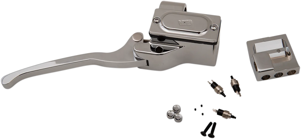 GMA EngineeringMaster Cylinder Assembly - 5/8" - Switch - ChromeGMA-HB-5-C - Side View