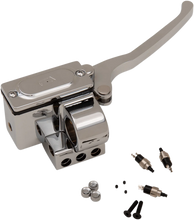 Load image into Gallery viewer, GMA EngineeringMaster Cylinder Assembly - 5/8" - Switch - ChromeGMA-HB-5-C - Back View