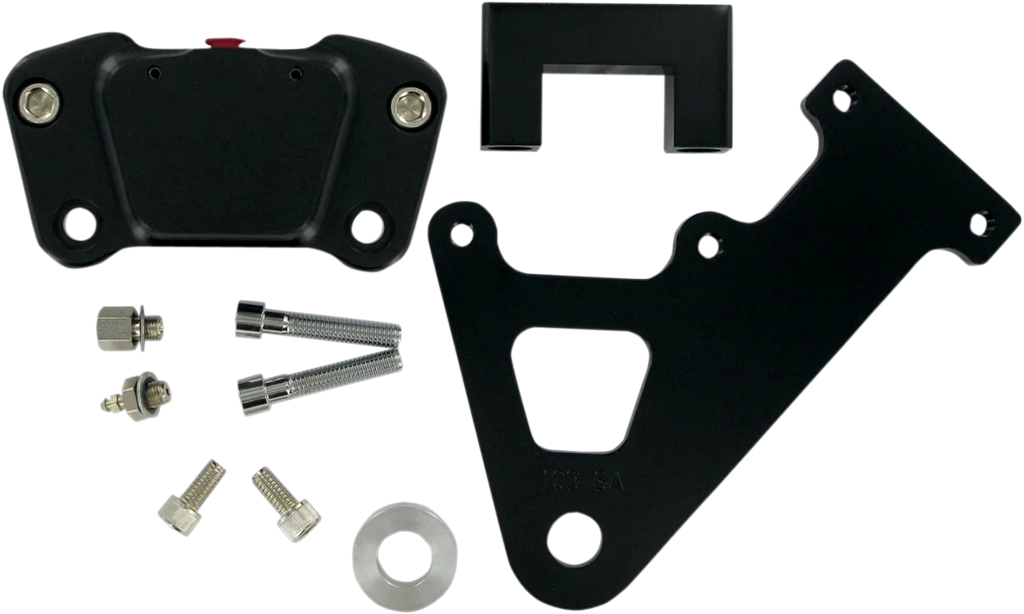 GMA EngineeringRear Caliper - 85-99 FXR - Smooth BlackGMA-103SASB - Main Product View