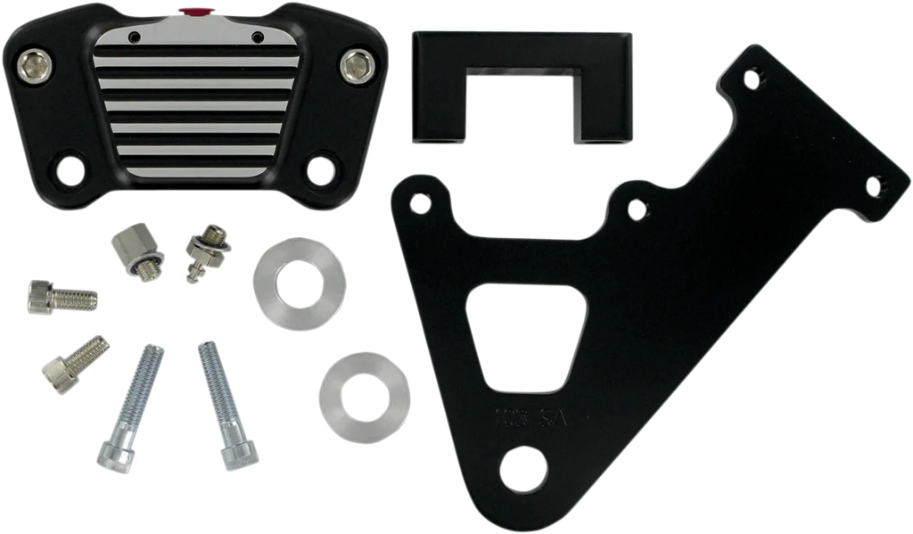 GMA EngineeringRear Caliper - 87-99 XL - Smooth BlackGMA-205SB - Side View