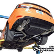 Load image into Gallery viewer, GReddy 2015+ Lexus GS-F Dual 63.5mm Supreme SP Axle-Back Exhaust w/ Quad Offset Tips - Side View