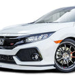 Load image into Gallery viewer, GReddy 2017+ Honda Civic Si Coupe/Sedan Front Lip Spoiler - Back View